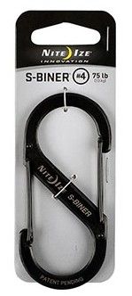 Karabijnhaak Nite Ize S-Biner zwart