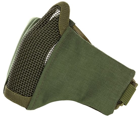 Airsoft gezicht masker Mesh groen