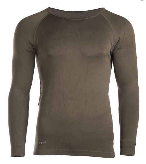 Thermo hemd lange mouw Mil-Tec groen