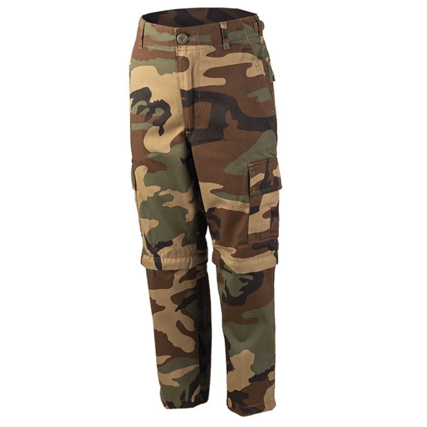 Kinder afritsbroek camoflage