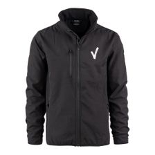 Softshell Security met V-logo zwart
