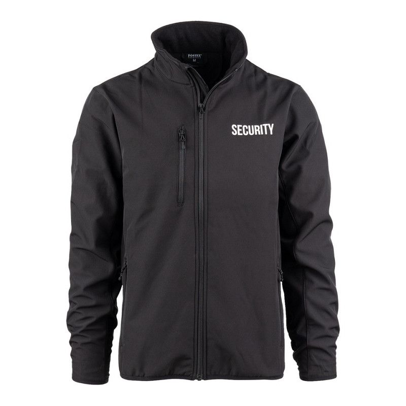 Softshell Jas Security zwart