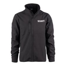 Softshell Jas Security zwart