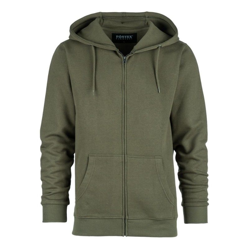 Hoodie met rits Fostex 2.0 groen