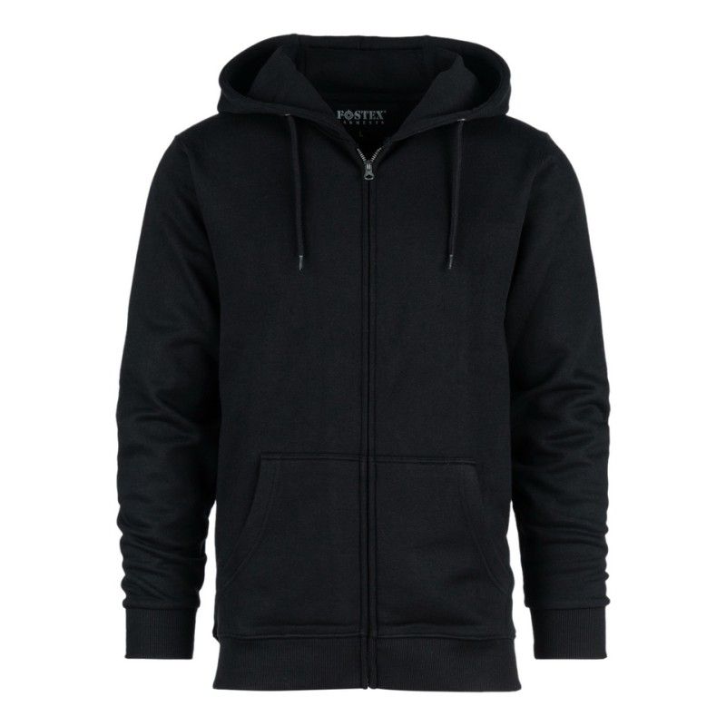 Hoodie met rits Fostex 2.0 zwart