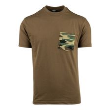 T-shirt camo pocket Coyote