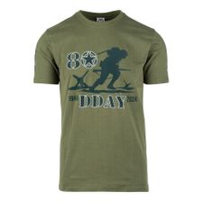 T-shirt D-Day 80th Anniversary groen
