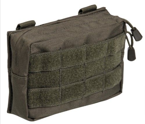 Opbouwtas klein Velcro Mil-Tec groen