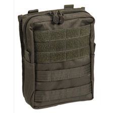 Opbouwtas groot Velcro Mil-Tec groen