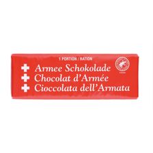Chocolade reep Zwitserse leger
