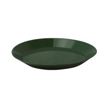 Plastic bord groen 24 cm