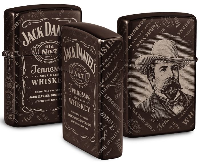 Zippo Jack Daniel's Black Ice 360
