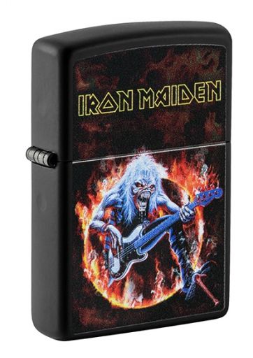 Zippo Iron Maiden Guitar Fire