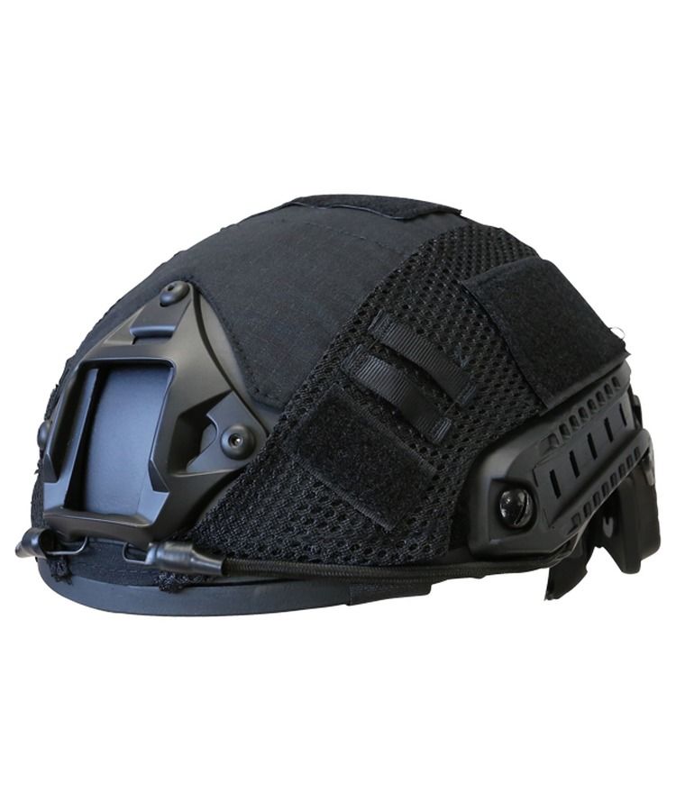 Fast helm cover zwart