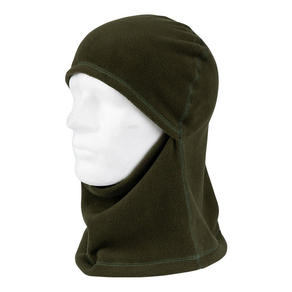 Bivakmuts fleece 3 in 1 groen