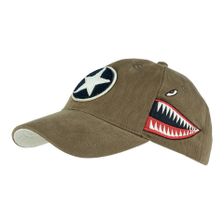 Baseball Cap P-40 Curtiss brushed groen