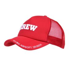 Baseball cap Mesh Crew rood 