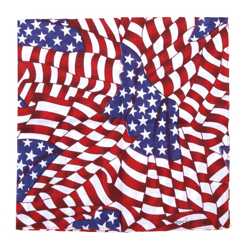 Bandana USA vlaggen klein