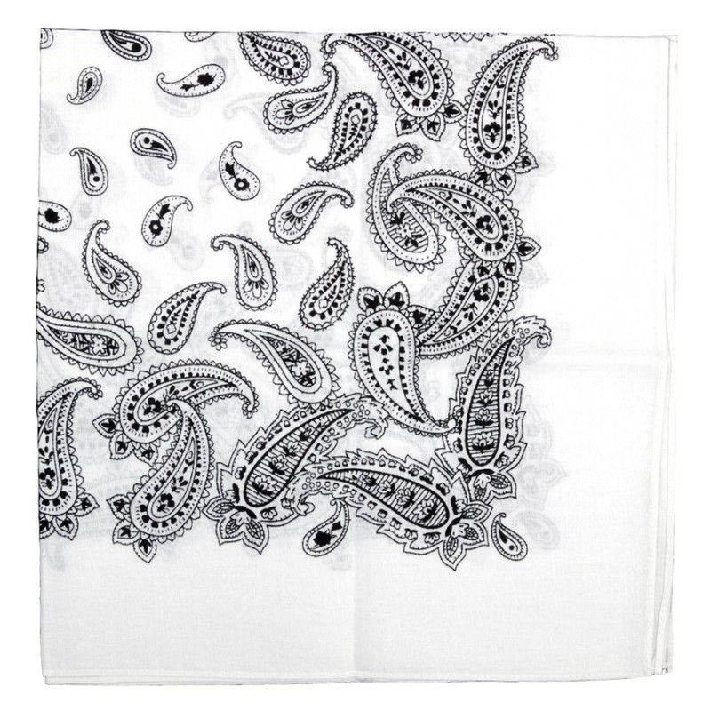 Bandana patroon wit