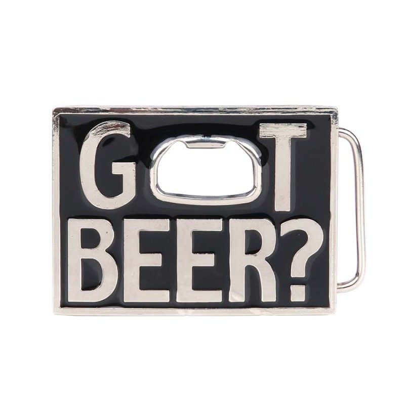 Buckle got beer met fles opener