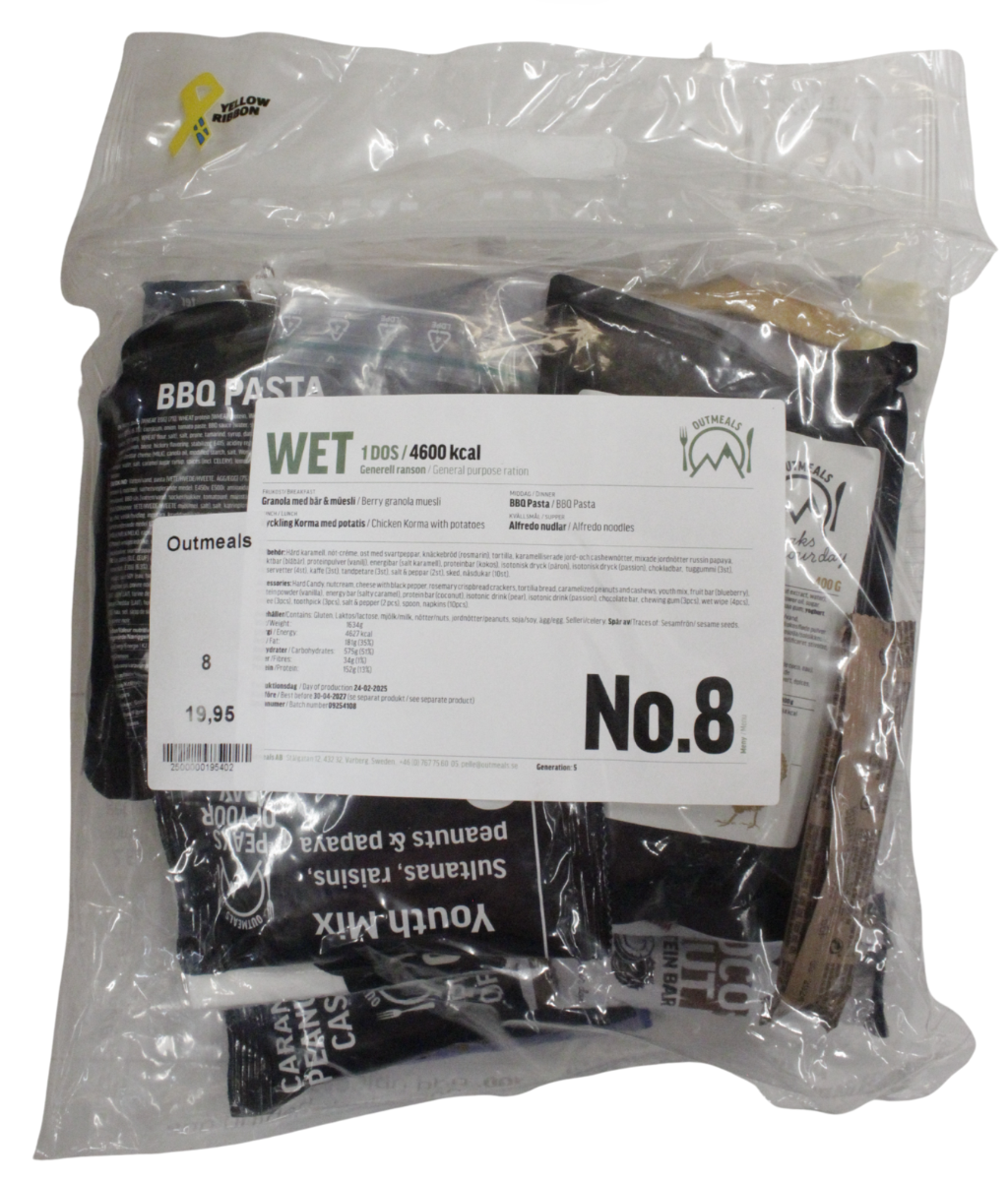 Outmeals 24-uurs pakketten