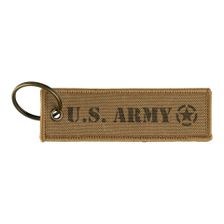 Sleutelhanger vintage canvas US Army