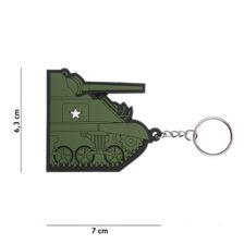 Sleutelhanger 3D PVC Sherman Tank #104