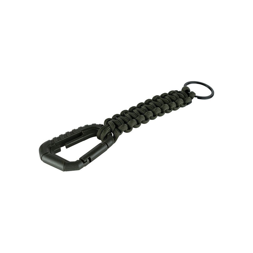 Tactical parakoord sleutelhanger groen
