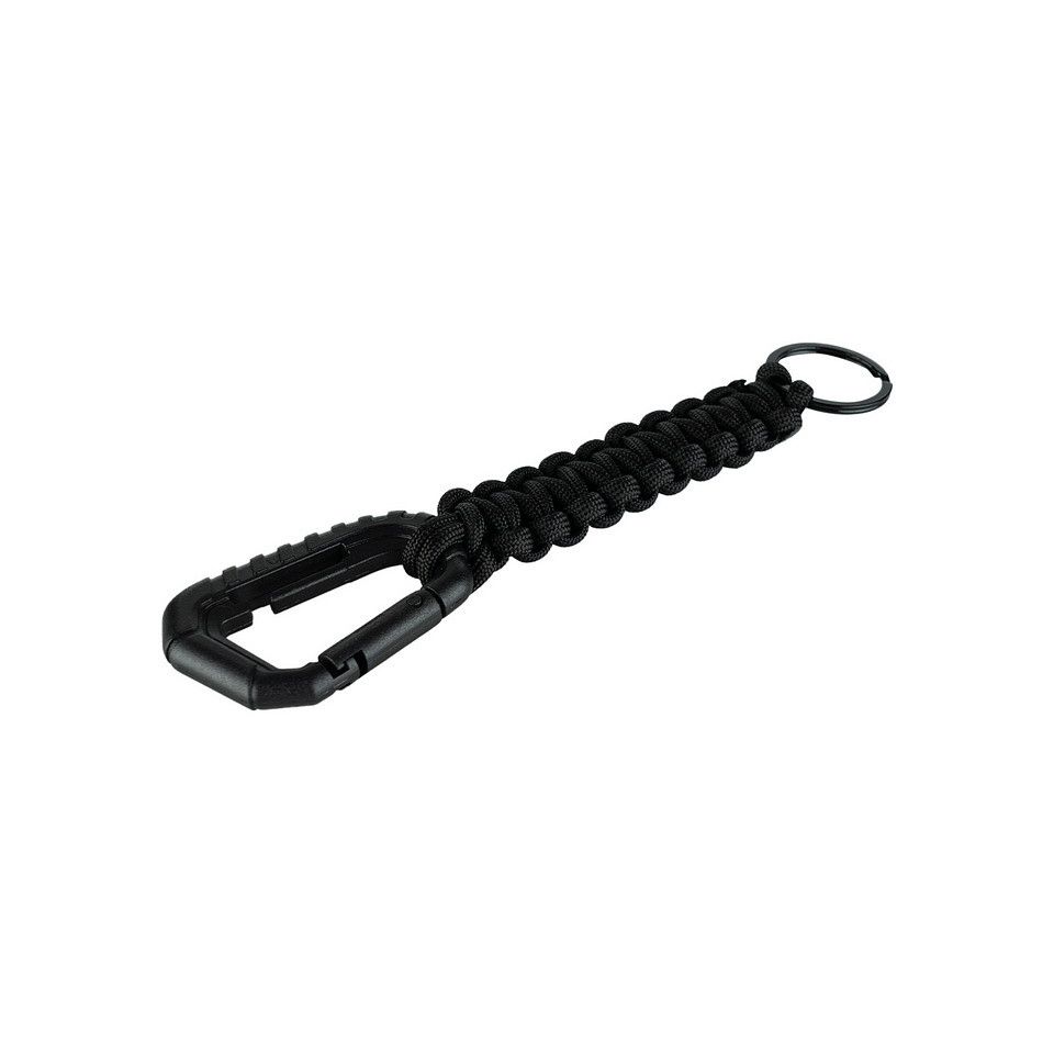 Tactical parakoord sleutelhanger zwart