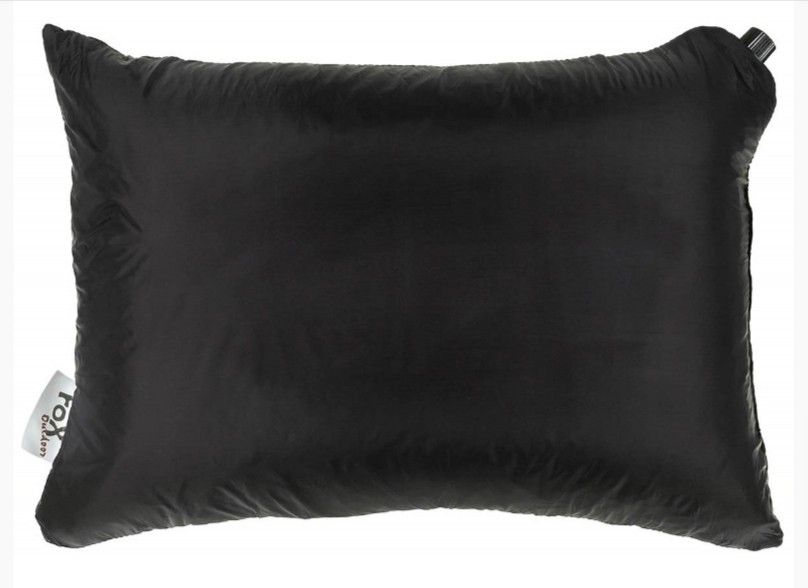 Opblaasbaar reiskussen Fox zwart