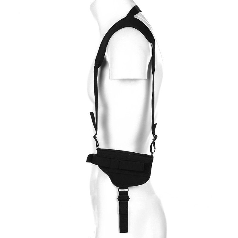 Schouder holster Predator zwart 