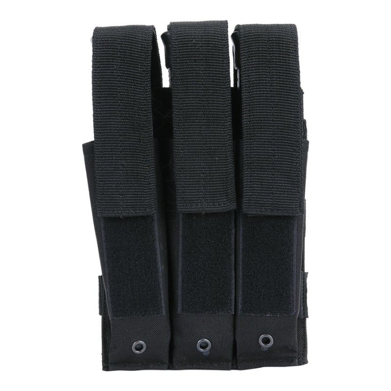Opbouwtas magazijn pistool dicht 3x zwart