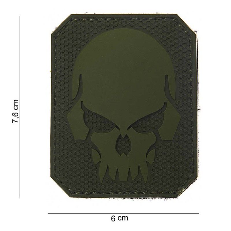 Embleem 3D PVC Skull