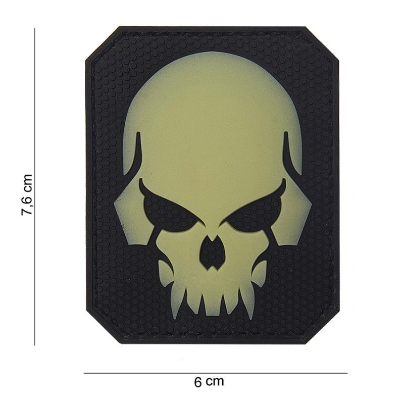 Embleem 3D PVC 3 Pirate skull