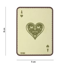 Embleem 3D PVC harten aas coyote