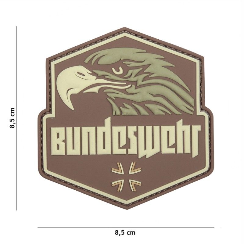 Embleem 3D PVC Bundeswehr multi