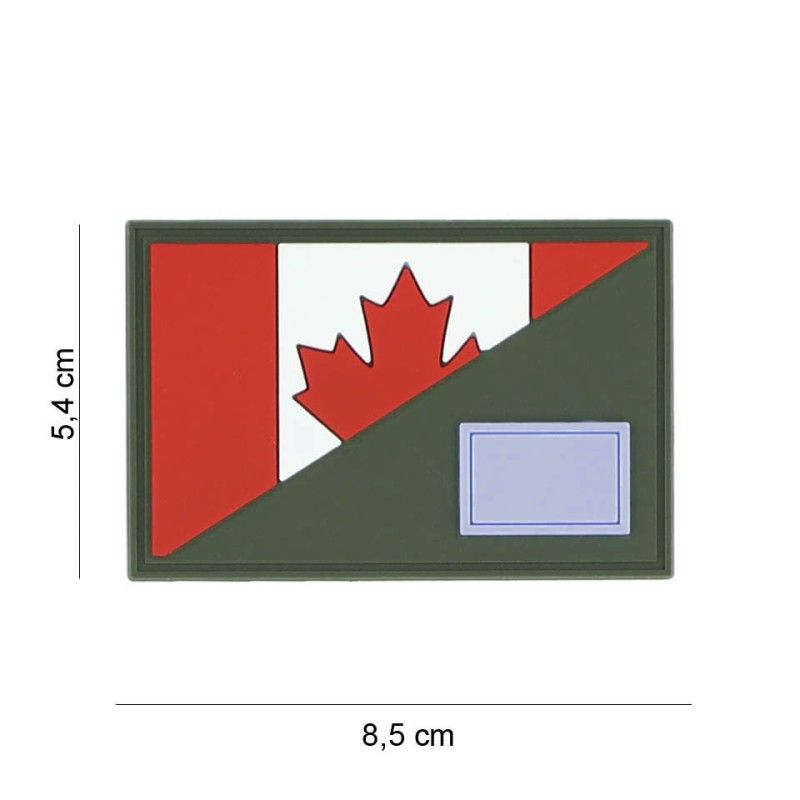 Embleem 3D PVC Canada halve vlag