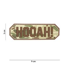Embleem 3D PVC HOOAH! multi