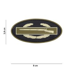 Embleem 3D PVC Infantry coyote