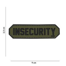 Embleem 3D PVC Insecurity groen