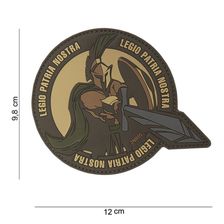 Embleem 3D PVC Legio patria nostra beige