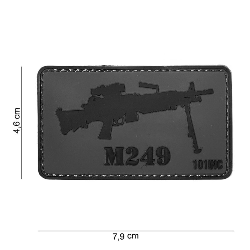 Embleem 3D PVC M249