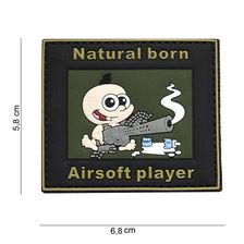 Embleem 3D PVC Natural Born
