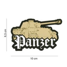 Embleem 3D PVC Panzer