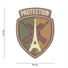 Embleem 3D PVC Protection multi