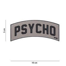 Embleem 3D PVC Psycho grijs
