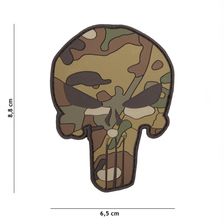 Embleem 3D PVC Punisher multi