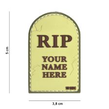Embleem 3D PVC RIP coyote