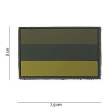 Embleem 3D PVC Rusland groen