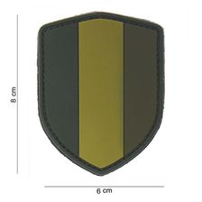 Embleem 3D PVC Schild België groen